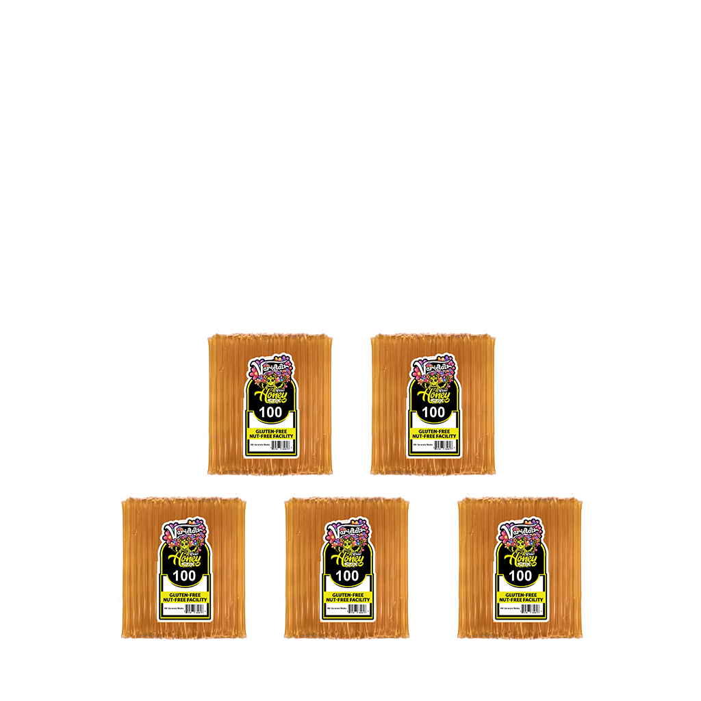 500 Wildflower Honey Stix, Honey Stick, Honey Straws