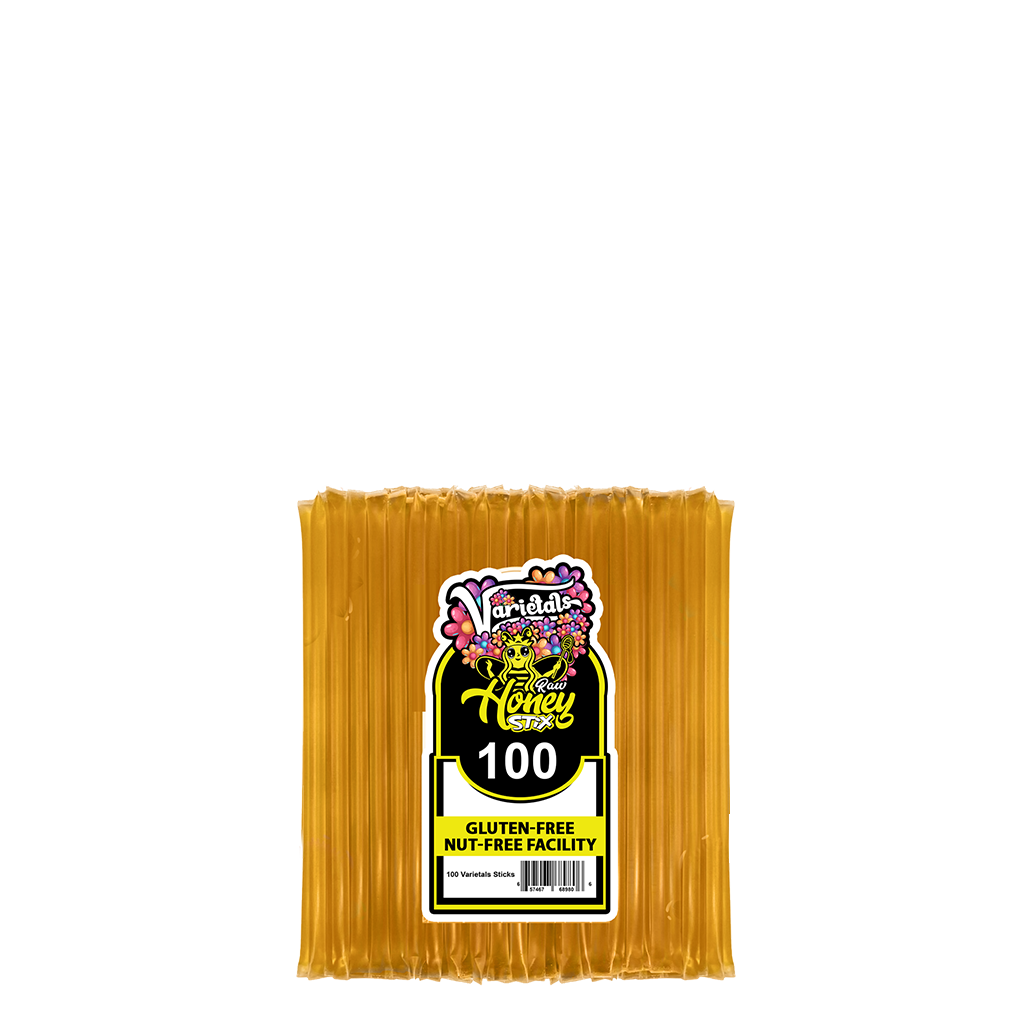100 Orange Blossom Honey Stix, Honey Stick, Honey Straw