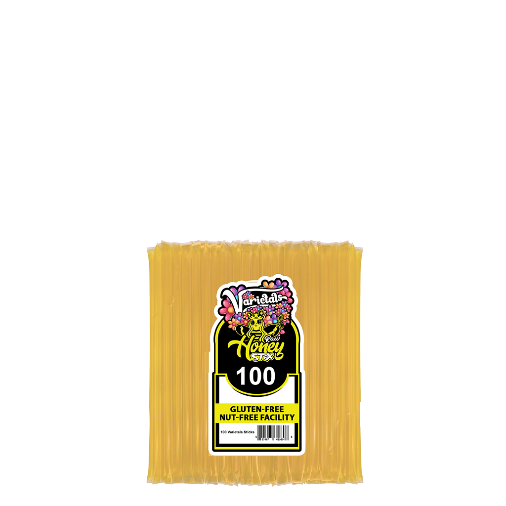 100 Blackberry Blossom Honey Stix, Honey Stick, Honey Straw
