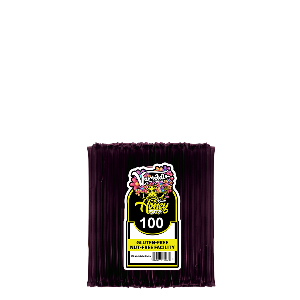 100 Buckwheat Honey Stix, Honey Stick, Honey Straw